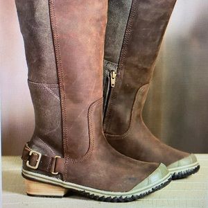 Sorel Slimboot Waterproof Leather Boots